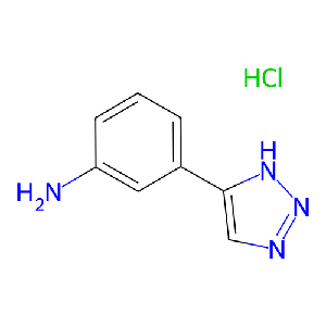 3-(1H-1,2,3-三唑-5-基)苯胺二盐酸盐