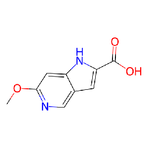 6-甲氧基-1H-吡咯并[3,2-c]吡啶-2-羧酸