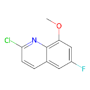 2-氯-6-氟-8-甲氧基喹啉,1086398-43-7