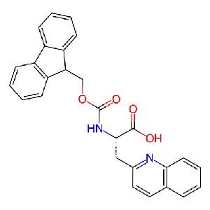 (S)-2-((((9H-芴-9-基)甲氧基)羰基)氨基)-3-(喹啉-2-基)丙酸,214852-56-9