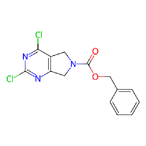 2,4-二氯-5,7-二氢-6H-吡咯并[3,4-d]嘧啶-6-羧酸苄酯