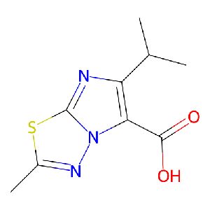 6-异丙基-2-甲基咪唑并[2,1-b][1,3,4]噻二唑-5-羧酸