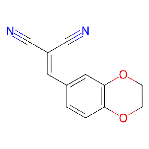 2-((2,3-二氢苯并[b][1,4]二噁英-6-基)亚甲基)丙二腈,251325-52-7