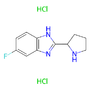 5-氟-2-(吡咯烷-2-基)-1H-苯并[d]咪唑二盐酸盐