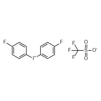 二(4-氟苯基)碘嗡三氟甲磺酸盐