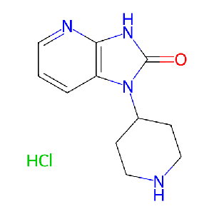 1-(哌啶-4-基)-1H-咪唑并[4,5-b]吡啶-2(3H)-酮(盐酸盐)