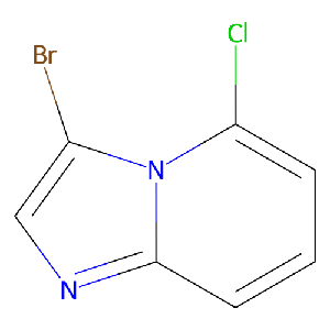 3-溴-5-氯咪唑并[1,2-a]吡啶