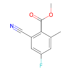 2-氰基-4-氟-6-甲基苯甲酸甲酯