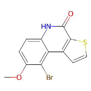 9-溴-8-甲氧基噻吩并[2,3-c]喹啉-4(5H)-酮