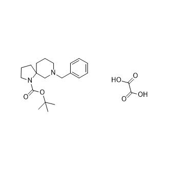 7-苄基-1,7-二氮杂螺[4.5]癸烷-1-羧酸叔丁酯草酸盐