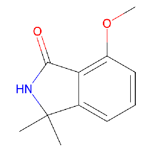 7-甲氧基-3,3-二甲基异吲哚啉-1-酮