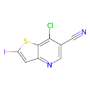 7-氯-2-碘噻吩并[3,2-b]吡啶-6-甲腈