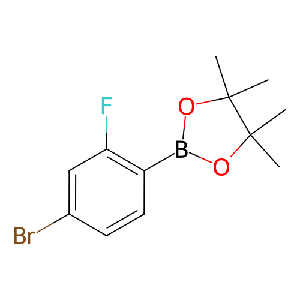 2-(4-溴-2-氟苯)-4,4,5,5-四甲基-1,3,2-二氧杂硼烷