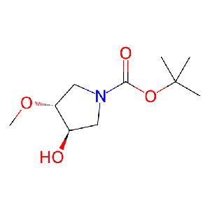 rel-(3R,4R)-3-羟基-4-甲氧基吡咯烷-1-甲酸叔丁酯