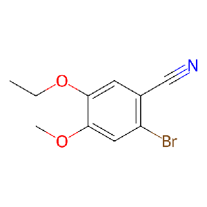 2-溴-5-乙氧基-4-甲氧基苯甲腈