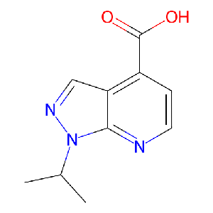 1-异丙基-1H-吡唑并[3,4-b]吡啶-4-羧酸