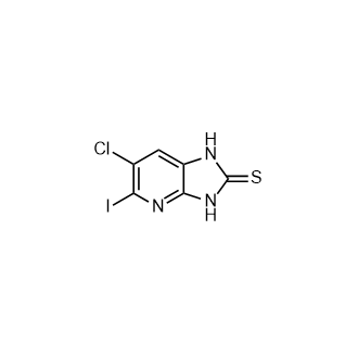 6-氯-5-碘-1H-咪唑并[4,5-b]吡啶-2(3H)-硫酮