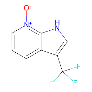 3-(三氟甲基)-1H-吡咯并[2,3-b]吡啶-7-氧化物
