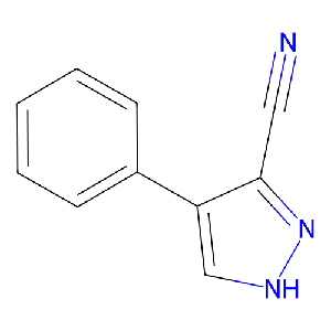 4-苯基-1H-吡唑-3-腈