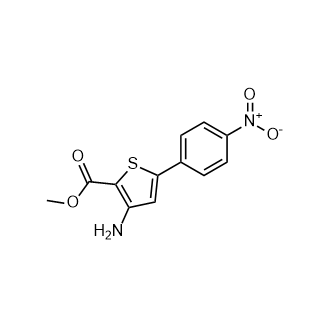 3-氨基-5-(4-硝基苯基)噻吩-2-羧酸甲酯