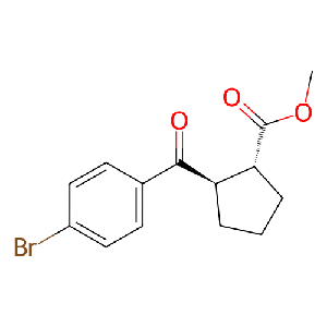 (1R,2R)-2-(4-溴苯甲酰基)-环戊烷羧酸甲酯