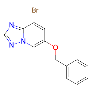 6-(苄氧基)-8-溴-[1,2,4]三唑并[1,5-a]吡啶