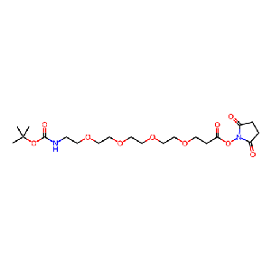 叔丁氧羰基-四聚乙二醇-丙烯酸琥珀酰亚胺酯