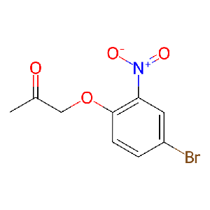 1-(4-溴-2-硝基苯氧基)丙烷-2-酮