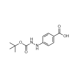 4-(2-N-叔丁氧羰基肼基)苯甲酸