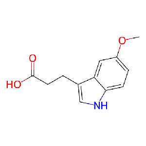 3-(5-甲氧基-1H-吲哚-3-基)-丙酸