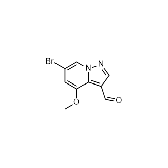 6-溴-4-甲氧基吡唑并[1,5-a]吡啶-3-甲醛