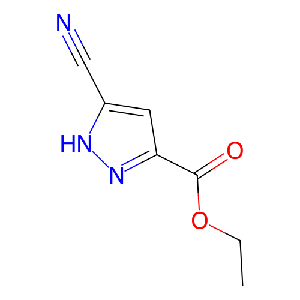 5-氰基-1H-吡唑-3-羧酸乙酯