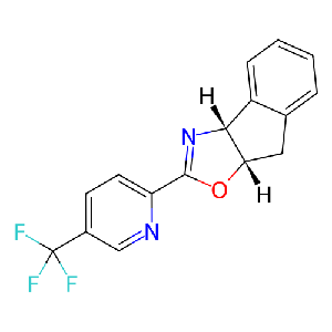 (3aR,8aS)-2-(5-(三氟甲基)吡啶-2-基)-8,8a-二氢-3αH-茚并[1,2-d]噁唑,2097333-76-9