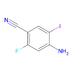 4-氨基-2-氟-5-碘苯甲腈