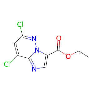 6,8-二氯咪唑并[1,2-b]哒嗪-3-羧酸乙酯,1177415-90-5