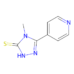 2,4-二氢-4-甲基-5-(4-吡啶基)-3H-1,2,4-三唑-3-硫酮,3652-32-2