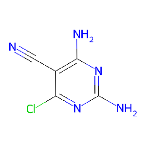 2,4-二氨基-6-氯嘧啶-5-甲腈