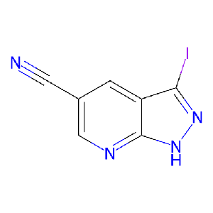 3-碘-1H-吡唑并[3,4-b]吡啶-5-甲腈