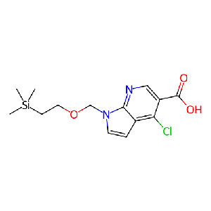 ((2-(三甲基甲硅烷基)乙氧基)甲基)-1H-吡咯并[2,3-b]吡啶-5-羧酸