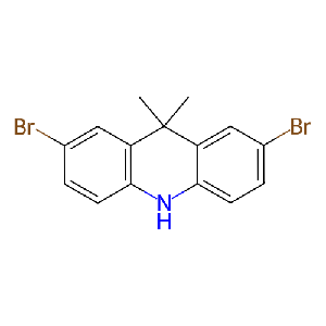 2,7-二溴-9,9-二甲基-9,10-二氢吖啶