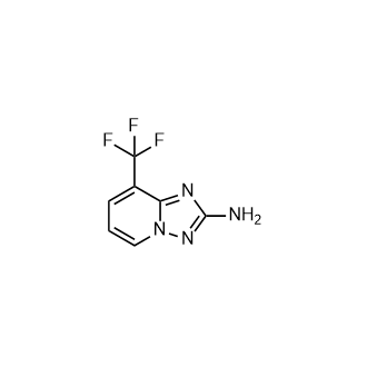 8-(三氟甲基)-[1,2,4]三唑并[1,5-a]吡啶-2-胺