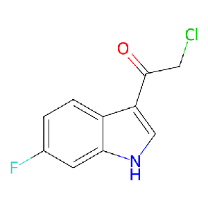 2-氯-1-(6-氟-1H-吲哚-3-基)乙-1-酮,883546-72-3