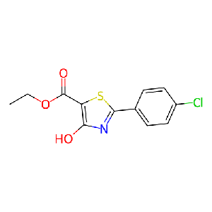 2-(4-氯苯基)-4-羟基-1,3-噻唑-5-羧酸乙酯