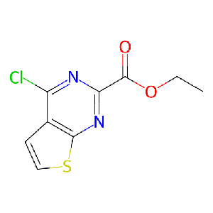 4-氯噻吩并[2,3-d]嘧啶-2-羧酸乙酯,1192540-11-6