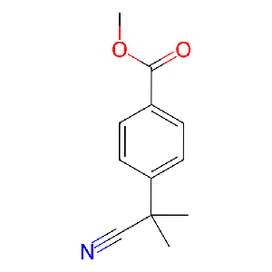 4-(2-氰基丙烷-2-基)苯甲酸甲酯,129488-73-9