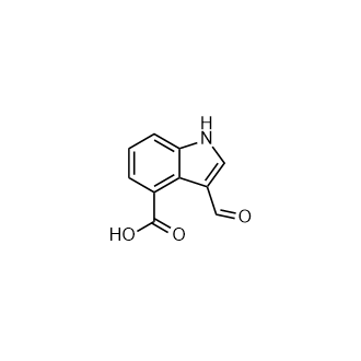 3-甲酰基-1H-吲哚-4-羧酸
