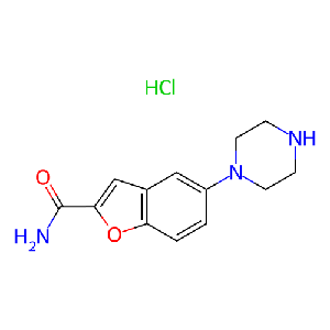 5-(1-哌嗪基)-2-苯并呋喃甲酰胺盐酸盐,913730-87-7