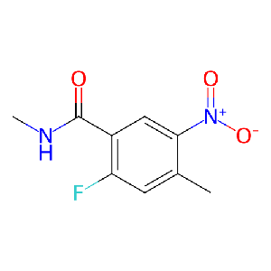 2-氟-N,4-二甲基-5-硝基苯甲酰胺