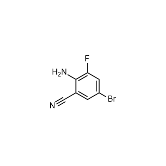 2-氨基-5-溴-3-氟苄腈