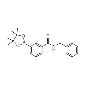 n-苄基-3-(4,4,5,5-四甲基-1,3,2-二氧硼杂环戊烷-2-基)苯甲酰胺